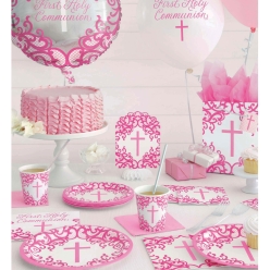 *Pink Cross Communion SUPERSAVER Party Pack for 16